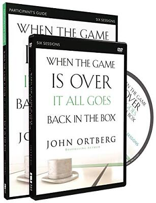 #ad WHEN THE GAME IS OVER IT ALL GOES BACK IN THE BOX By John Ortberg **BRAND NEW** $28.95