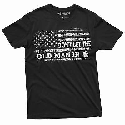 #ad Men#x27;s Country Music Don#x27;t Let the old man in shirt musician guitarist guitar tee $20.79