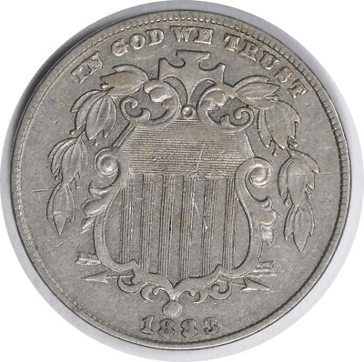 #ad 1883 2 Shield Nickel FS 303 EF Uncertified #839 $704.00