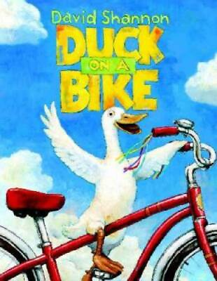 #ad Duck on a Bike Hardcover By David Shannon GOOD $3.98