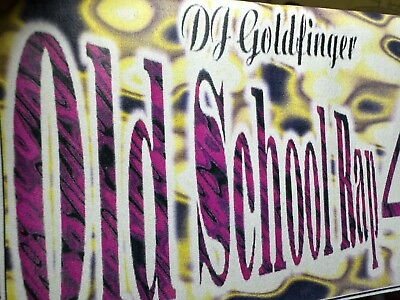 #ad DJ GOLDFINGER OLD SCHOOL RAP 4 HIP HOP CASSETTE TAPE RARE UNDERGROUND $29.99