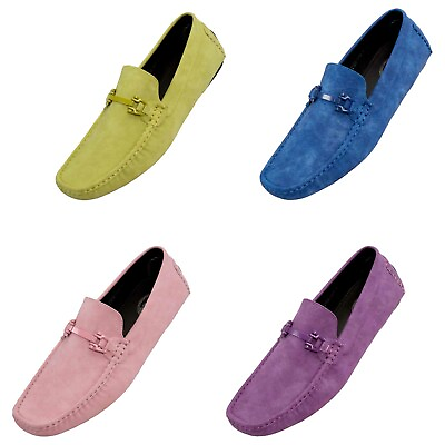 #ad Amali Classic Driving Moccasin Designer Dress Shoes Casual Mens Slip On Loafers $59.99
