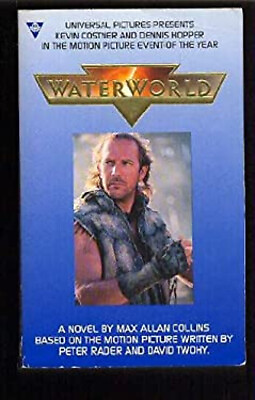 #ad Waterworld Mass Market Paperbound Max Allan Collins $6.50