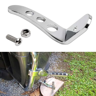 #ad Chrome Kickstand Extension Side Stand Assist Tool for Harley Touring Road King $13.96