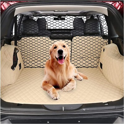 #ad Adjustable Dog Car Barrier Universal Fit Pet Divider Gate for SUVs Cars Vehicles $26.55