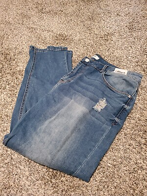 #ad NWT Kensie High Rise Jeans Medium Blue 12 31 $21.99