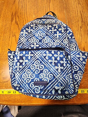 #ad #ad Vera Bradley Cuban Tiles Cotton Backpack Small Medium $16.00