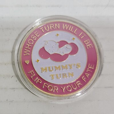 #ad New Baby Coin Funny Decision Coin Mommy Daddy’s Turn Toss Coin $14.99