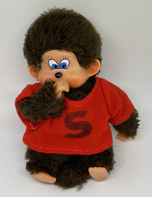 #ad Thumb Sucker Monkey 1982 Vintage Jolly Plush Toy Co $17.99