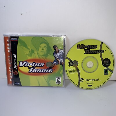 #ad Virtua Tennis for Sega Dreamcast Complete CIB $14.95