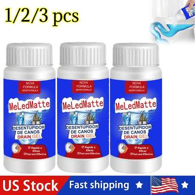 #ad Powerful Pipe Dredging Agent Meledmatte Sink and Drain Pipe Dredge Agent Powder $9.99
