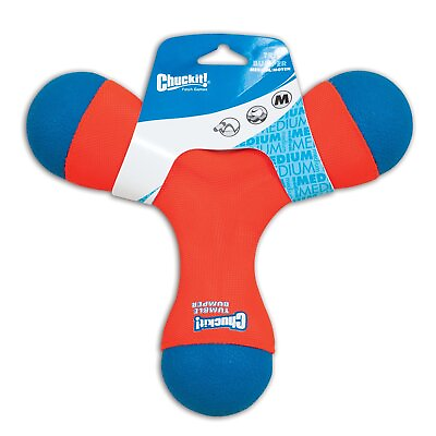 #ad Chuckit TRI BUMPER Medium Boomerang Choose to Tug Toss or Bounce Pack of 3 $38.68