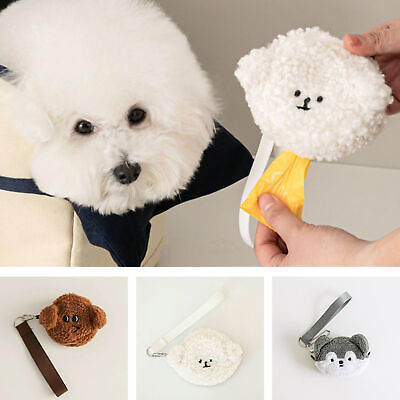 #ad Trendy Pet Bag Holder Travel friendly Dog Dispenser Adorable Cartoon Design $13.32