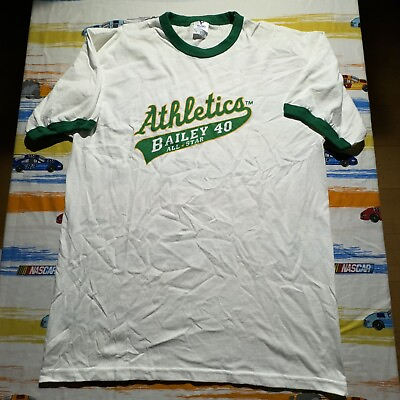 #ad New Vintage Andrew Bailey All Star Game Oakland Athletics As Shirt Adult L $19.99