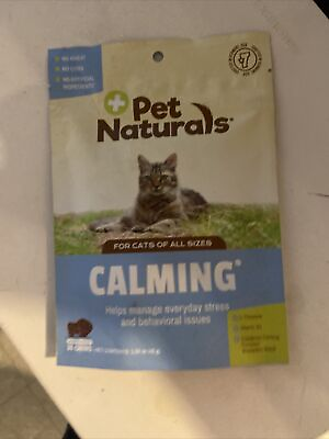 #ad Calming For Cats Behavioral Support Supplement 30 Bite Sized Soft Chews $12.80