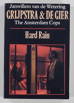 #ad 1986 van de Wetering HARD RAIN Grijpstra amp; De Gier quot;Amsterdam Copsquot; novel #11 pb $8.41