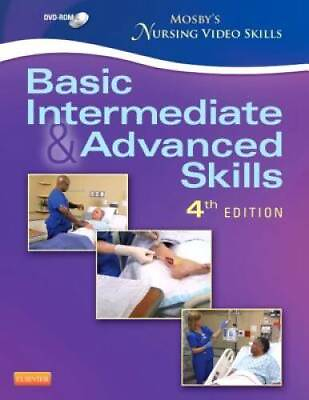 #ad Mosby#x27;s Nursing Video Skills Student Version DVD: Basic Intermediate GOOD $53.97