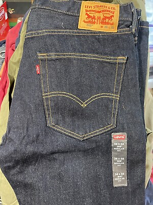#ad New Men#x27;s Levi#x27;s 505 Regular Fit Jeans 36x32 $30.00