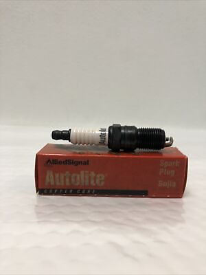 #ad 1 x 4 pcs plugs Genuine Autolite Copper Resistor Spark Plugs #103 $4.00