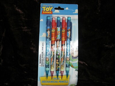#ad NEW DISNEY PIXAR TOY STORY quot;5 PACK MECHANICAL PENCILSquot; FREE USA SHIPPING $15.99