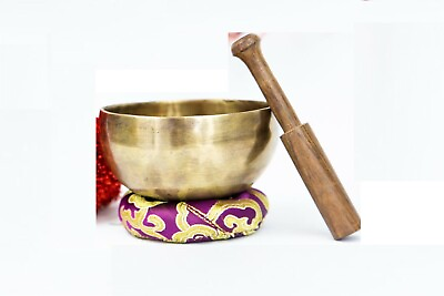 #ad Tibetan 4quot; Sun Power Handmade Singing bowl for all chakra. meditation $58.91