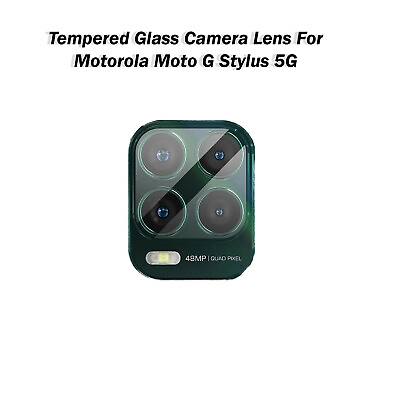 #ad New Tempered Glass Camera Lens For Motorola Moto G Stylus 5G $6.80
