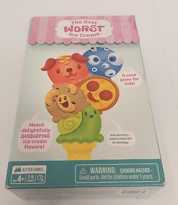 #ad The Best Worst Ice Cream Family Game No Reading Required For Preschoolers $11.00