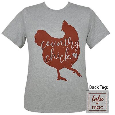 #ad Lulu Mac by Girlie Girl Originals Womens Country Chick Short Sleeve T Shirt $24.99
