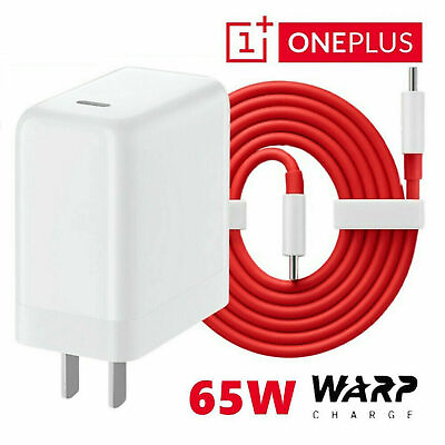 #ad For OnePlus 9 10Pro Nord 7T 8TPro Fast Charger 65W Warp Charger Type C Cable $15.39