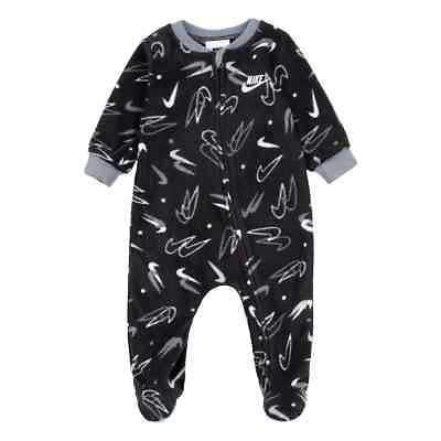 #ad Nike Swoosh Toss Baby Footed Sleep and Play Baby NWT Size 3 months $20.40