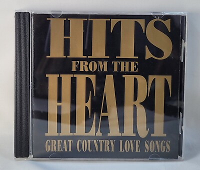 #ad Various Hits From the Heart Great Country Love Songs 1991 Used CD $4.99