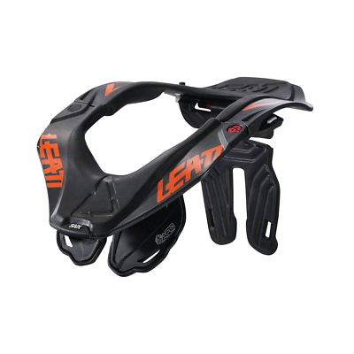 #ad Open Box Leatt Adult SNX 5.5 Dirt Bike Neck Brace Black Orange Size Small Medium $356.99