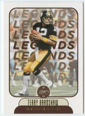 #ad 2021 Panini Legacy #135 Terry Bradshaw Pittsburgh Steelers $2.95