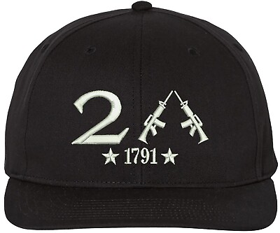#ad Only 2A The 2nd Amendment Richardson Embroidered One Size Fits All Baseball Hats $23.99