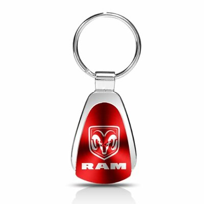 #ad RAM Red Tear Drop Key Chain Key ring Keychain $13.99