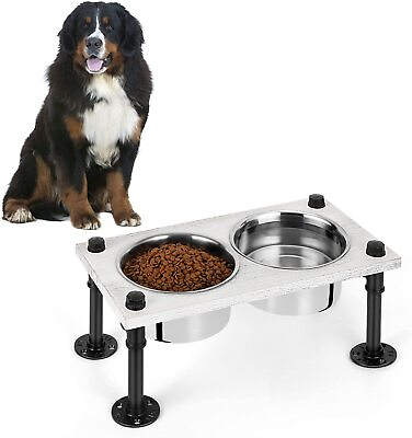 #ad Elevated Dog Bowls Large Raised Dog Bowl Dog Food and Water Bowl with Stand $23.99