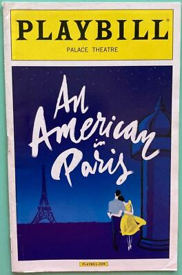 #ad An American in Paris Playbill Robert Fairchild Leanne Cope amp; Max von Essen 2015 $14.98
