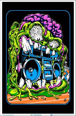 #ad Master Blaster by Dirty Donny Blacklight Poster 23quot; x 35quot; $14.49