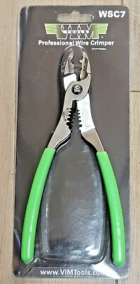 #ad VIM 5 in 1 Pro Forged Electrical Wire Crimper Strippers amp; Cutting Pliers #WSC7 $52.99