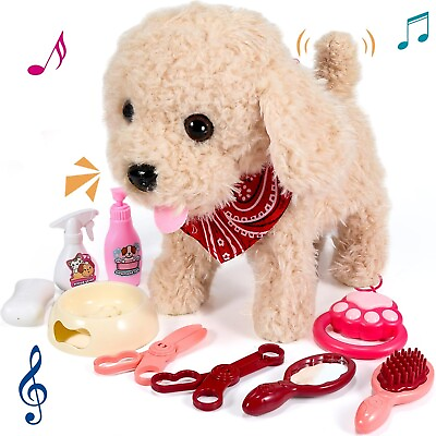 #ad Interactive Plush Puppy Toy with Remote Control Electronic Stuffed Animal D... $74.09