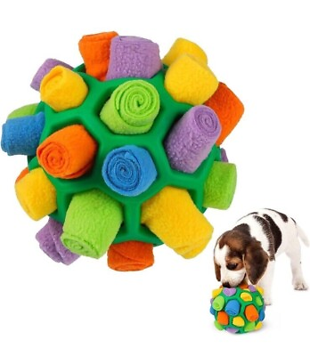 #ad Interactive Dog Educational Toys Foraging Ball Toy for Dogs Open Box $14.75