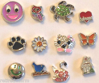 #ad #ad ❤️FLOATING LOCKET CHARMS WILL FIT Memory OWL U CHOOSE COMBINED SHIPPING ❤️ $3.00