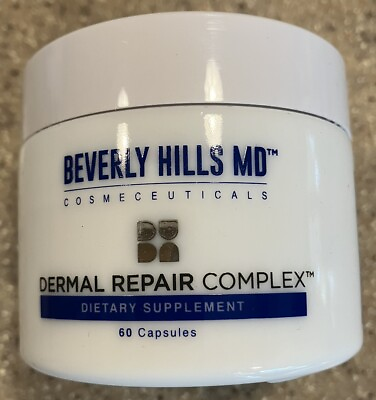 #ad #ad NEW Beverly Hills MD Dermal Repair Complex AntiAging Supplement 60 Ct MFG 01 23 $30.00