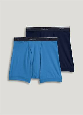 #ad Jockey Classic Boxer Briefs Stay New Technology 4 Pieces Grey M $19.99