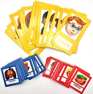 #ad Guess Who Game Individual Replacement Cards 2017 Edition You Pick $0.99
