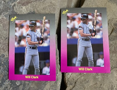 #ad Will Clark Classic Brand Baseball Cards. San Francisco Giants $15.00