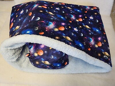 NEW Space Cuddle Fleece Snuggle Wrap Cave Dog Beds GBP 60.00