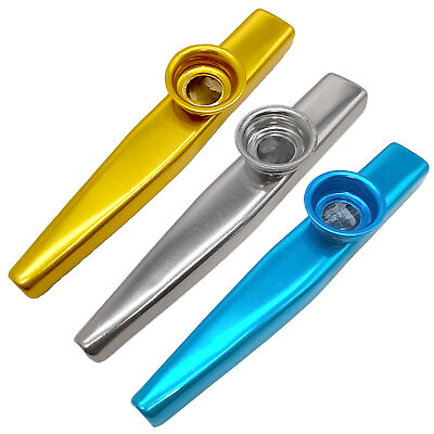 #ad Metal Kazoo Lot Mouth Flute Kazoo Toys for Kids Party Gift Orff Instrument $7.02