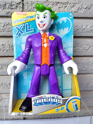 #ad Imaginext XL The Joker 10quot; Action Figure DC Super Friends Batman Villain 3 8 Yrs $17.49