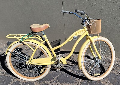 #ad used Huffy Nel Lusso 26 inch Cruiser Bike Yellow $185.00